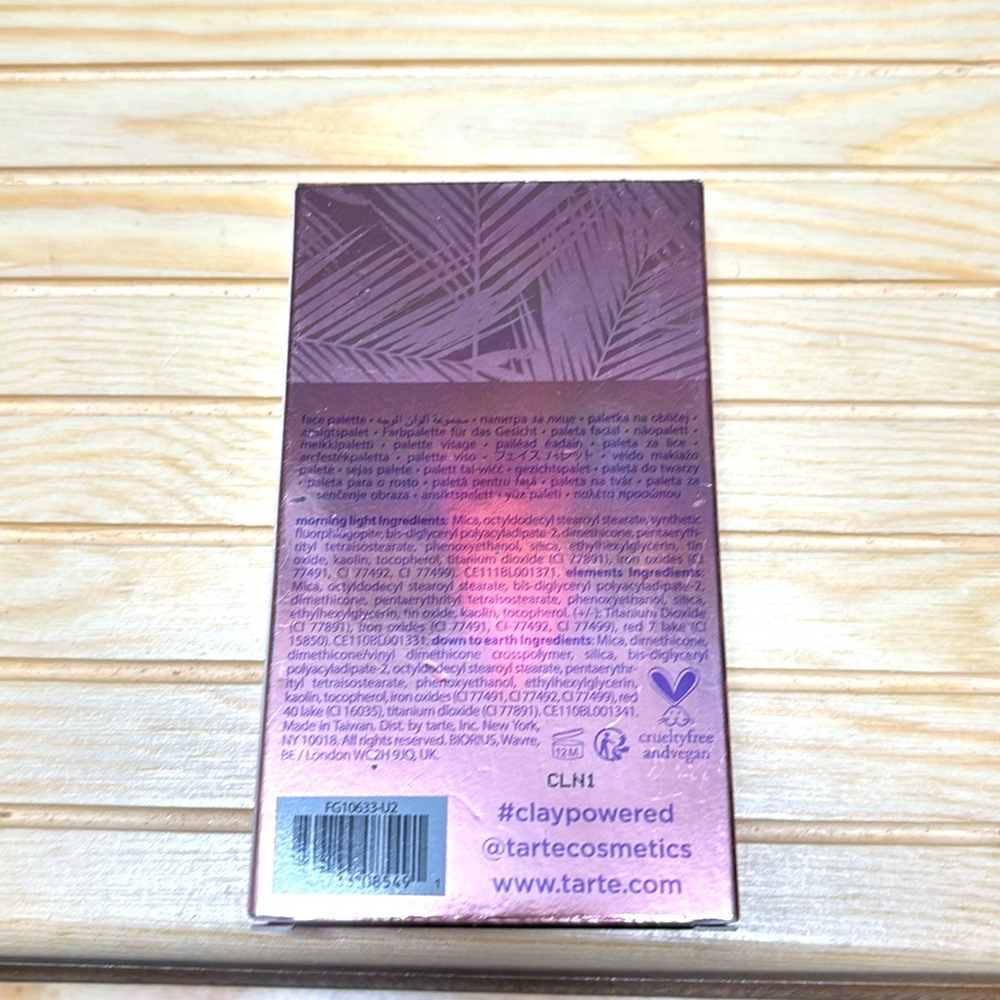 NIB Tarte Clay Play To-Go Blush Palette - Pink and Brown Shades - Picture 4 of 4